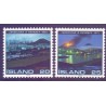 Island. 1975. Vulkanudbruddet på Heimaey. AFA nr. 501-02 **  postfrisk st. stemplet FDC