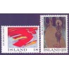 Island. 1975. Europamærker / CEPT. AFA nr. 503-04 ** postfrisk st. stemplet FDC