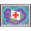 Island. 1975. Røde Kors 50-års jubilæum. AFA nr. 510 **  postfrisk st. stemplet FDC
