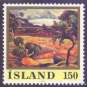 Island. 1976.  Asgrimur Jónsson maleri. AFA nr. 514 **  postfrisk st. stemplet FDC