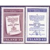 Island. 1976.  Islandsk posttjenste 200-års jubilæum. AFA nr. 517-18 **  postfrisk st. stemplet FDC