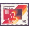 Island. 1976.  Islands LO 60-års jubilæum. AFA nr. 520 **    postfrisk st. stemplet FDC