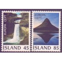 Island. 1977, Europamærker / CEPT. AFA nr. 523-24 **   postfrisk st. stemplet FDC