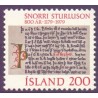 Island. 1979. Snorre Sturlasons fødsel. AFA nr. 547 **  postfrisk st. stemplet FDC