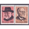 Island. 1980. Europamærker / CEPT. AFA nr. 553-54 **   postfrisk st. stemplet FDC