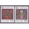 Island. 1980. Fællesnordisk udgave. AFA nr. 557-58 ** postfrisk st. stemplet FDC