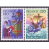 Island. 1981. Europamærker / CEPT. AFA nr. 566-67 **   postfrisk st. stemplet FDC