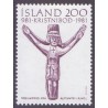 Island. 1981. Missionsarbejde i 1000 år. AFA nr. 574 ** postfrisk st. stemplet FDC