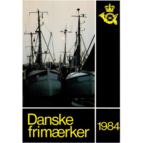 Danmark Årsmappe 1984 komplet