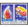 Island. 1983. Julefrimærker. AFA nr. 607-08 **   postfrisk st. stemplet FDC