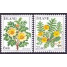 Island. 1984. Blomster. AFA nr. 611-12 **   postfrisk st. stemplet FDC