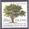 Island. 1985. Haveselskabet 100-års jubilæum. AFA nr. 633 **   postfrisk st. stemplet FDC