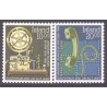 Island. 1986. Telefon i 80 år. AFA nr. 657-58 **   postfrisk st. stemplet FDC