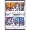 Island. 1987. Europamærker / CEPT. AFA nr. 664-65 **  postfrisk st. stemplet FDC