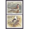 Island. 1989. Fugle. AFA nr. 696-97 **  postfrisk st. stemplet FDC