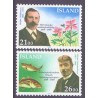 Island. 1989. Naturhistorisk Forening. AFA nr. 707-08 ** postfrisk st. stemplet FDC