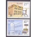 Island. 1990. Europamærker / CEPT. AFA nr. 723-24 **  postfrisk st. stemplet FDC