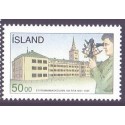 Island. 1991. Navigationsskolen. AFA nr. 750 ** postfrisk st. stemplet FDC