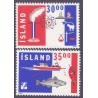 Island. 1992, Eksport og handelsanliggender. AFA nr. 758-59** postfrisk st. stemplet FDC