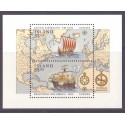 Island. 1992, Europamærker / CEPT, i miniark. AFA nr. 757 ** postfrisk st. stemplet FDC