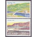 Island. 1992, Broer. AFA nr. 760-61 **  postfrisk st. stemplet FDC