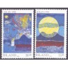 Island. 1992, Julefrimærker. AFA nr. 766-67 **  postfrisk st. stemplet FDC