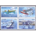 Island. 1993. Postfly i sammentryk. AFA nr. 781-84 **  postfrisk st. stemplet FDC