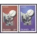 Island. 1995. Europamærker / CEPT. AFA nr. 811-12 **   postfrisk st. stemplet FDC