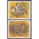 Island. 1995. Fugle. AFA nr. 817-18 **   postfrisk st. stemplet FDC