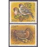 Island. 1995. Fugle. AFA nr. 817-18 **   postfrisk st. stemplet FDC