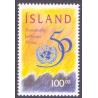 Island. 1995. FN's 50 Års jubilæum. AFA nr. 822 **  postfrisk st. stemplet FDC