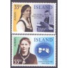 Island. 1996. Europamærker / CEPT. AFA nr. 829-30 **  postfrisk st. stemplet FDC