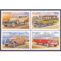 Island. 1996. Postvogne i sammentryk. AFA nr. 831-34 **  postfrisk st. stemplet FDC