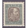 Island Tjenstemærker 4 Aur. Chr. IX. AFA nr. 18 **   stemplet st.