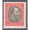 Island Tjenstemærker 16 Aur. Chr. IX. AFA nr. 21 **   stemplet st.