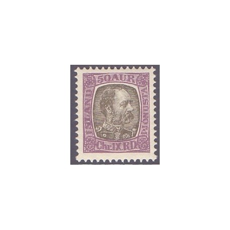 Island Tjenstemærker 50 Aur. Chr. IX. AFA nr. 23 **   stemplet st.
