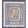 Island Tjenstemærker 10 Aur. Dobbelthoveder. AFA nr. 27 **   stemplet st.
