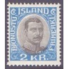 Island Tjenstemærker 2 Kr. Chr. X. AFA nr. 60  **   stemplet st.