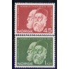 Norge. 1961, Nobeldagen. AFA nr. 478-79 ** stemplet postfrisk FDC