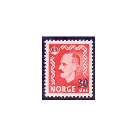 Norge. 1951. Provisorium. AFA nr. 389 ** stemplet postfrisk FDC