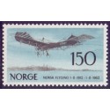Norge. 1962. Norsk Flyvning. AFA nr. 482 ** stemplet postfrisk FDC