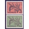 Norge. 1962. Off. Skogadministration. AFA nr. 483-84 ** stemplet postfrisk FDC