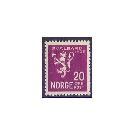Norge. 1925. Svalbard. 20 Øre. AFA nr. 116 **