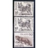 Island. 1980. Fauna Islandsk hund og polarræv. AFA nr. 551-52 (inkl 551F) **    postfrisk st. stemplet FDC