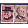 Island. 1980. Europamærker / CEPT. AFA nr. 553-54 **   postfrisk st. stemplet FDC