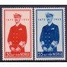 Norge. 1952. Kong Haakon VII. AFA nr. 390-91 ** stemplet postfrisk FDC