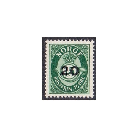 Norge. 1952. Provisorium. AFA nr. 392 ** stemplet postfrisk FDC