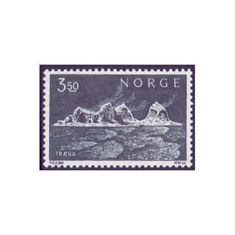 Norge. 1969. Træna øgruppen. AFA nr. 600 ** stemplet postfrisk FDC