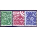 Norge. 1970. Bergen 900 års-jubilæum. AFA nr. 621-23 ** stemplet postfrisk FDC