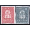Norge. 1970. Forenede nationer 25 års-jubilæum. AFA nr. 624-25 ** stemplet postfrisk FDC